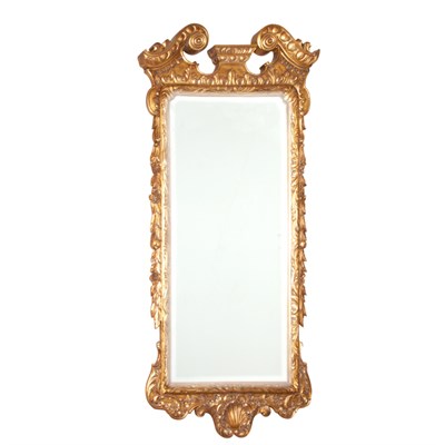 Lot 451 - George III Style Giltwood Mirror Height 61...