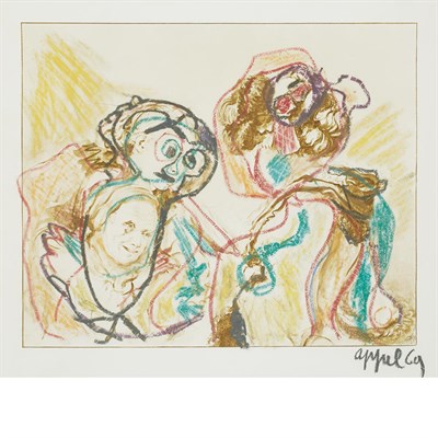 Lot 41 - Karel Appel Dutch, 1921-2006 Untitled Signed...