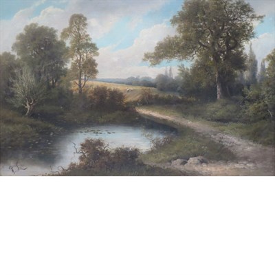 Lot 40 - Peter Leslie British, 19th Century The Path to...