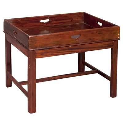 Lot 446 - George III Mahogany Butler's Tray 18th/19th...
