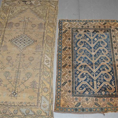 Lot 477 - Two Miscellaneous Rugs Comprising a Ladik...