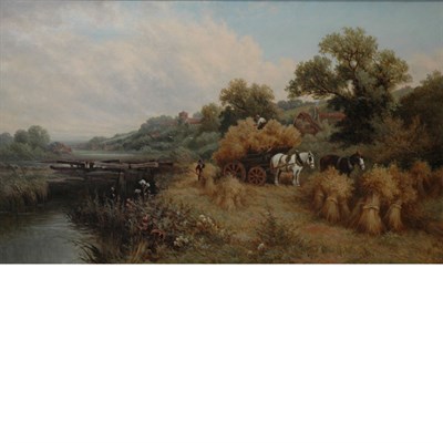 Lot 38 - Daniel H Winder British, 1880-1920 Harvest...