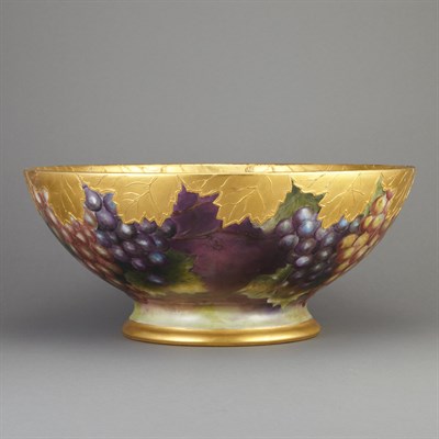Lot 705 - Tressemann & Vogt Limoges Gilt and Polychrome...