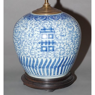 Lot 221 - Group of Three Chinese Porcelain Vases Each...