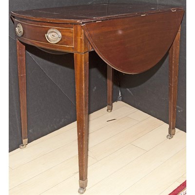 Lot 393 - George III Style Mahogany Pembroke Table...