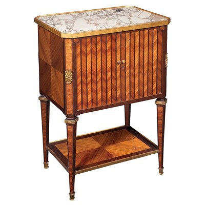 Lot 481 - Louis XVI Style Tulipwood and Kingwood...