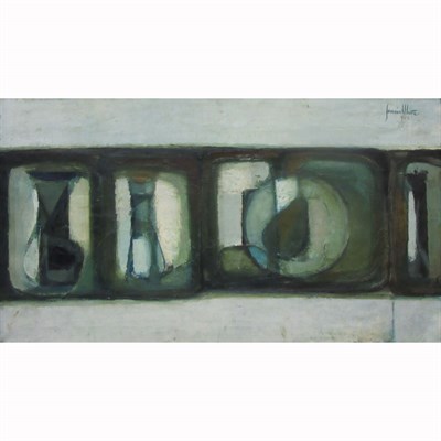 Lot 82 - Senen Ubina Spanish, 1923-2012 Still Life in...