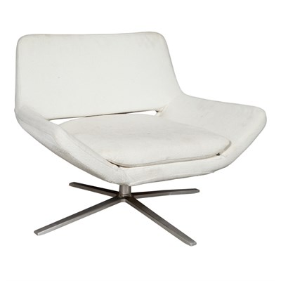 Lot 448 - B&B Italia Jeffery Bernett White Upholstered...