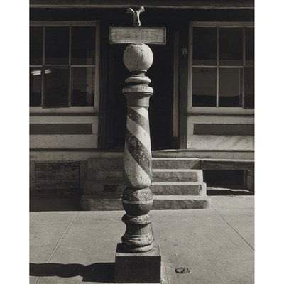 Lot 718 - MORRIS, WRIGHT (1910-1988) Barber pole,...