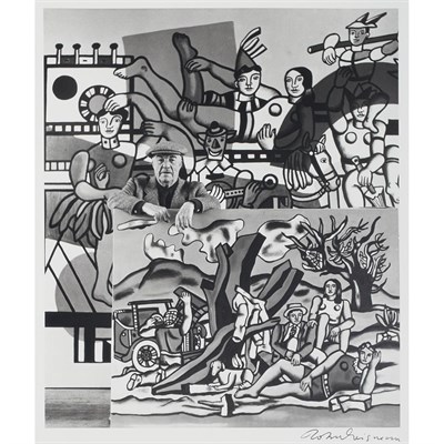 Lot 668 - DOISNEAU, ROBERT (1912-1994). Fernand Leger a...