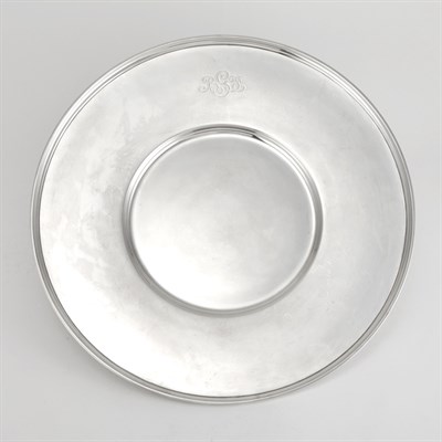 Lot 379 - Tiffany & Co. Sterling Silver Tray Diameter 16...