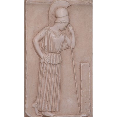 Lot 71 - 20th Century School Athena Plaster relief 21...