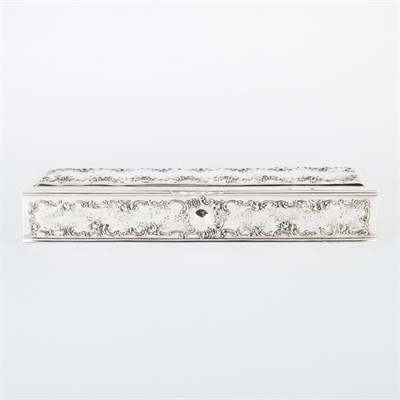 Lot 315 - Gorham Sterling Silver Jewelry Box Of...