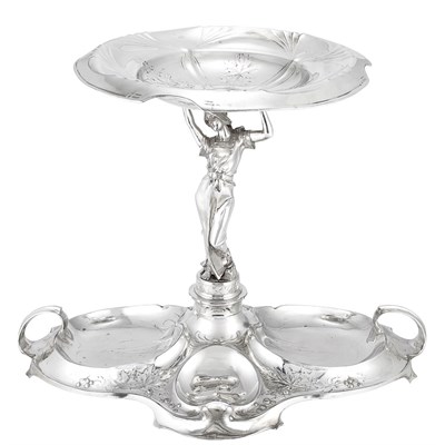 Lot 347 - Continental WMF Style Silver Plated...