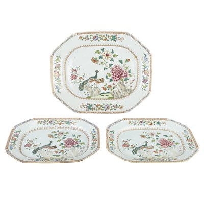 Lot 265 - Group of Three Graduated Chinese Export...