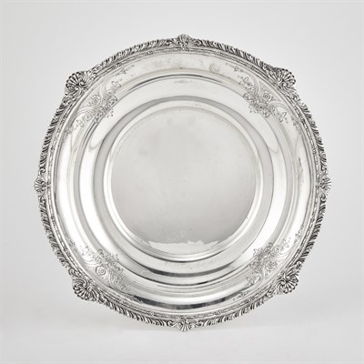 Lot 352 - Gorham Sterling Silver Dish Of circular form,...
