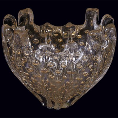 Lot 226 - Barovier & Toso Bowl, circa 1940 Glass with...