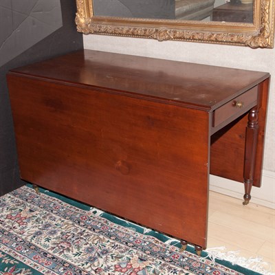 Lot 177 - American Fruitwood Drop-Leaf Table Height 29...