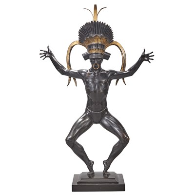 Lot 50 - Allan Clark American, 1896-1950 Kongo Voodoo,...