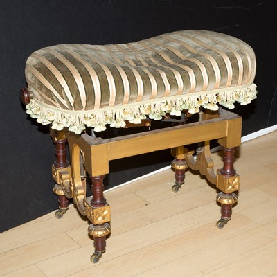 Lot 120 - Renaissance Revival Style Gilt-Wood and...