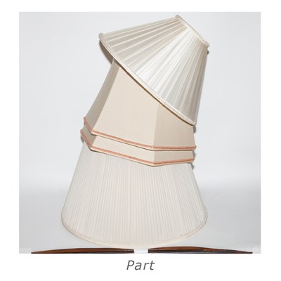 Lot 146 - Group of Lamp Shades Approximately thirty pieces.