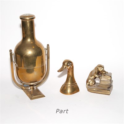 Lot 148 - Group of Brass Articles Approximately...