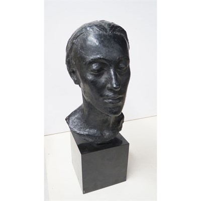 Lot 23 - Guitou Knoop Russian, 1902-1985 Head of a...