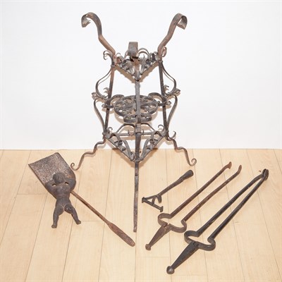 Lot 207 - Group of Fireplace Equipment