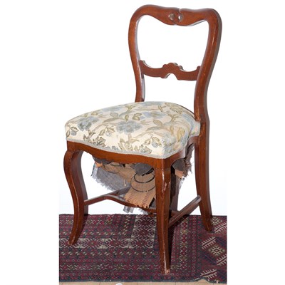 Lot 257 - Pair of Victorian Mahogany Chairs