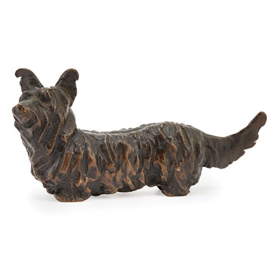Lot 37 - Renee Sintenis German, 1888-1965 Skye-Terrier,...