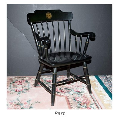 Lot 318 - Two University Armchairs