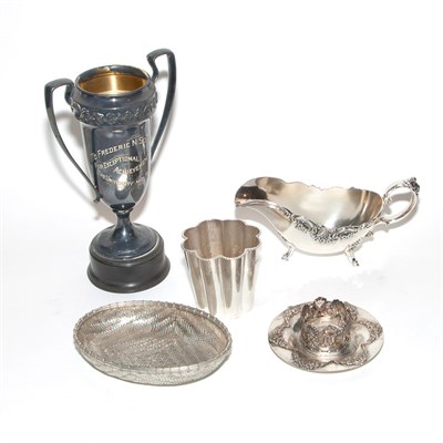 Lot 352 - Group of Silver Plated Table Articles