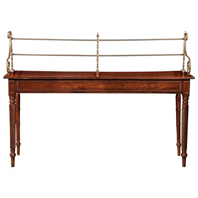 Lot 567 - William IV Mahogany Serving Table The later...