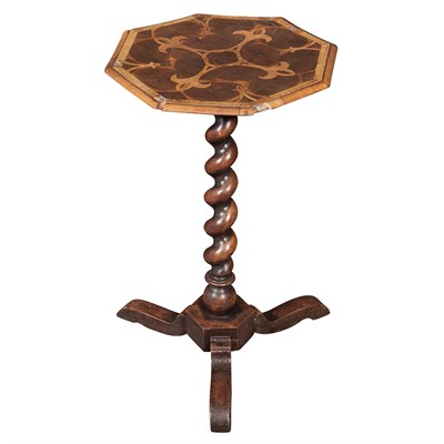 Lot 402 - William III Inlaid Walnut Marquetry...