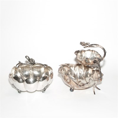 Lot 354 - Group of Eight Silver Plated Cake Baskets and...