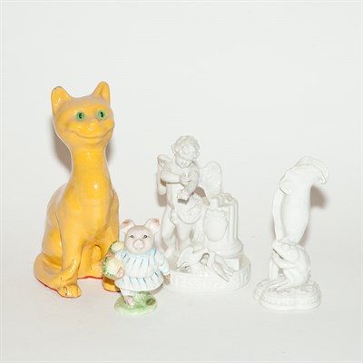 Lot 363 - Group of Porcelain Figures and Table Articles...