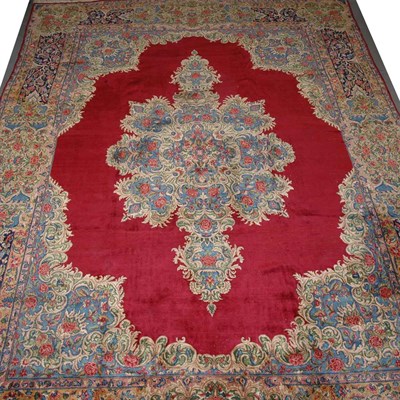 Lot 780 - Kirman Carpet Southeast Persia, circa 1930 The...