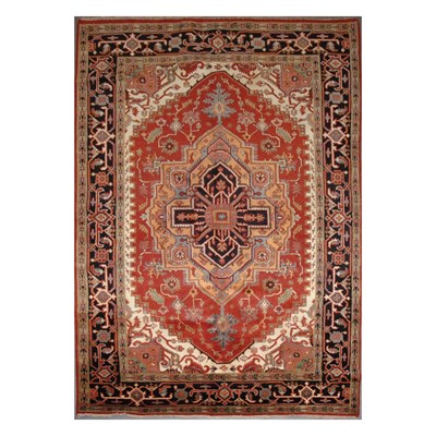 Lot 465 - Indo Heriz Carpet India, contemporary The...