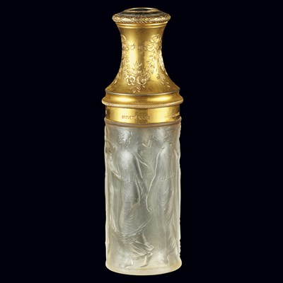 Lot 650 - R. Lalique for Marcas et Bardel Gilt-Metal...