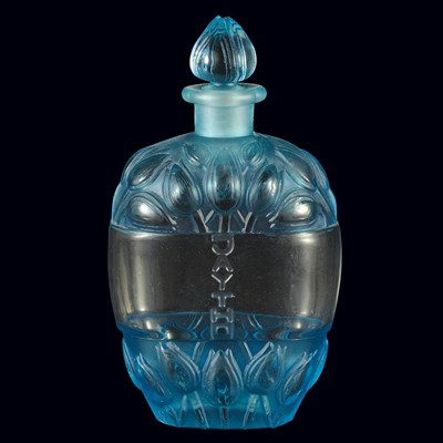 Lot 609 - Lalique Molded Glass Jaytho Perfume Bottle...