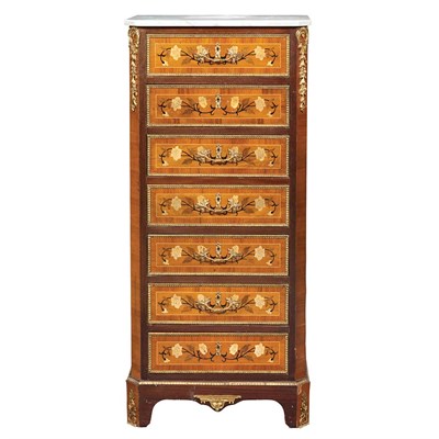 Lot 495 - Louis XVI Style Gilt-Metal Mounted and...