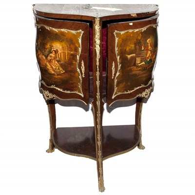 Lot 272 - Louis XV Style Gilt-Metal Mounted Vernis...