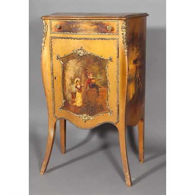 Lot 258 - Louis XV Style Gilt-Metal Mounted Vernis...