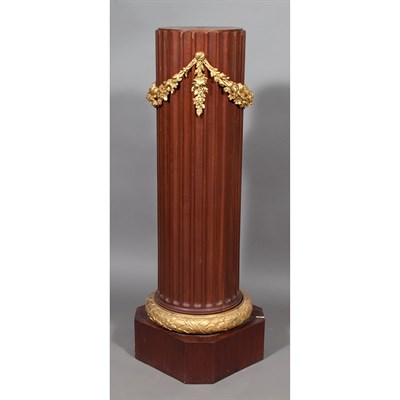 Lot 141 - Louis XVI Style Gilt-Metal Mounted Mahogany...