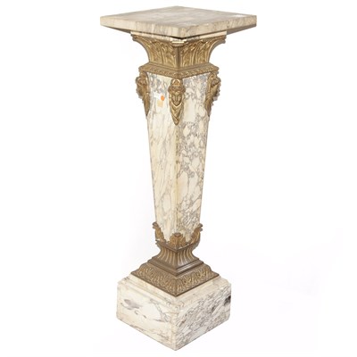 Lot 366 - Louis XVI Style Gilt-Bronze Mounted Variegated...