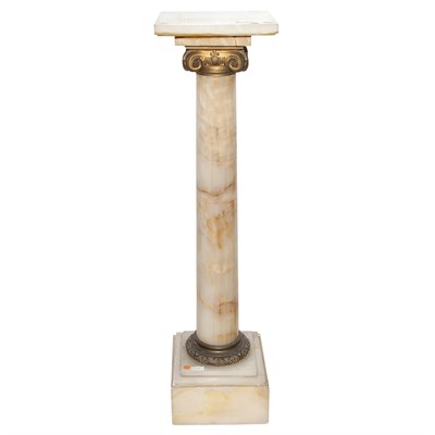 Lot 238 - Neoclassical Style Gilt-Metal Mounted Onyx...