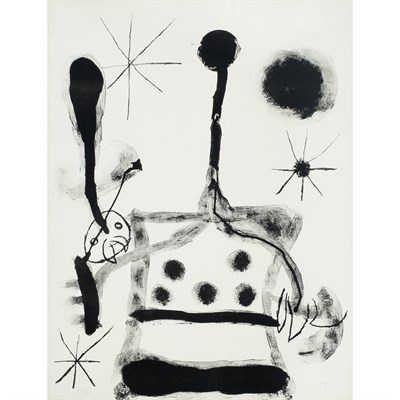 Lot 98 - Joan Miró UNTITLED (M. 330) Lithograph, 1961,...