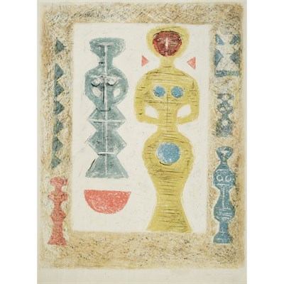 Lot 28 - Massimo Campigli (1885-1971) D'IDOLE...