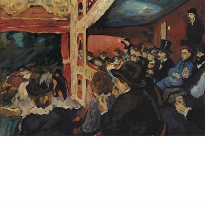 Lot 19 - Elie Anatole Pavil Ukrainian, 1873-1948 At the...
