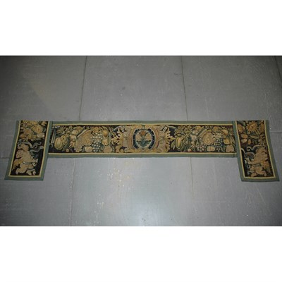 Lot 651 - Aubusson Tapestry Border Fragment France, 18th...